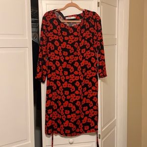 JustFab floral dress